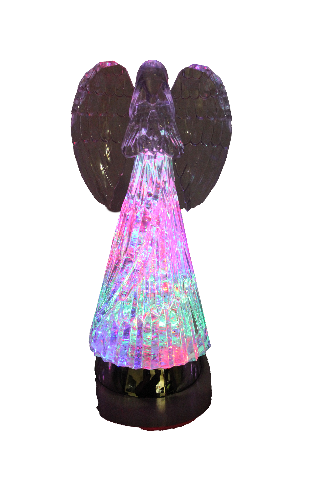 GLITTER LANTERN - COLOUR CHANGING ANGEL XAC470