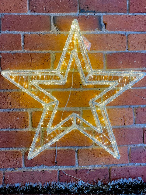 60CM TWINKLE ACRYLIC STAR XRD15