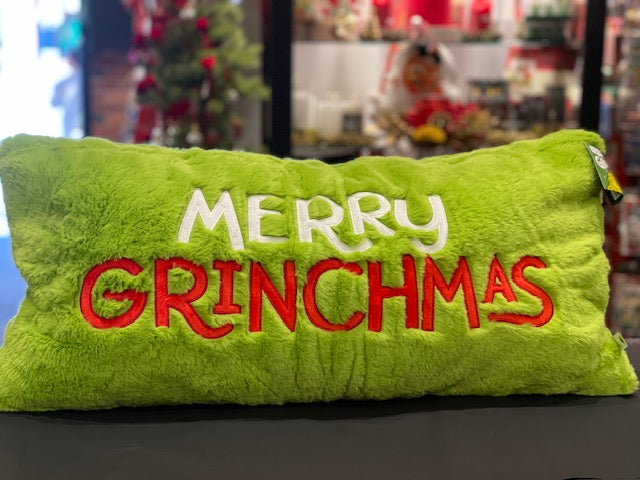RECTANGLE MERRY GRINCHMAS CUSHION XGC10