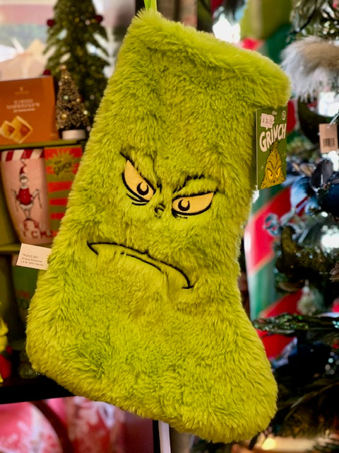 GRINCH FROWN STOCKING XGS02
