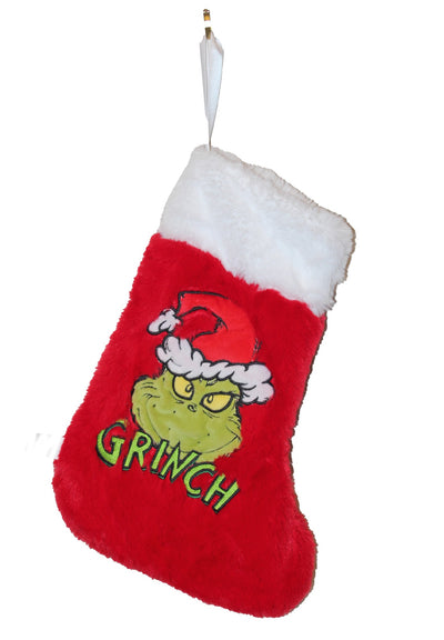RED GRINCH STOCKING XGS04