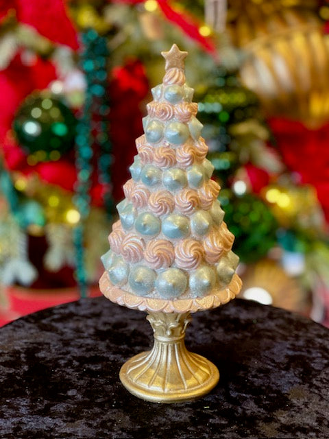 PINK BLUE MERINGUE CAKE TREE XCD201