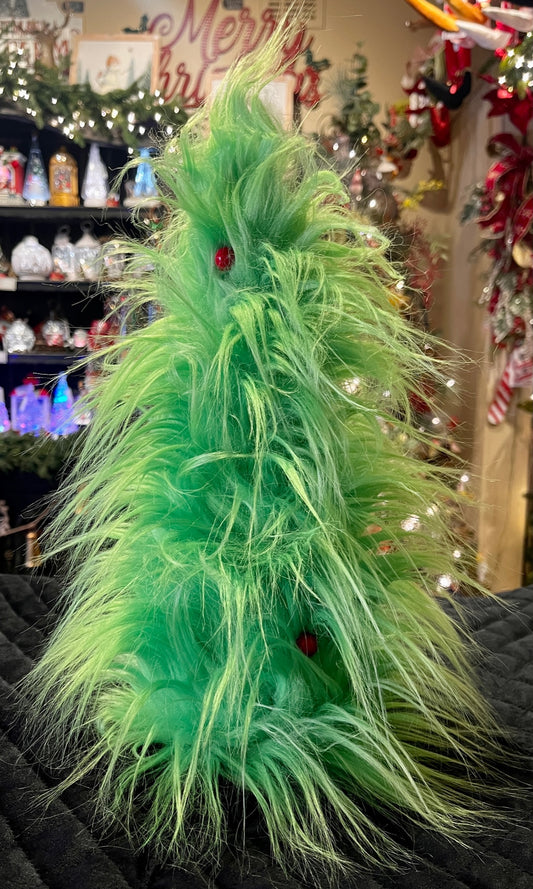 GRINCH FURRY TREE WITH BERRIES XGF01