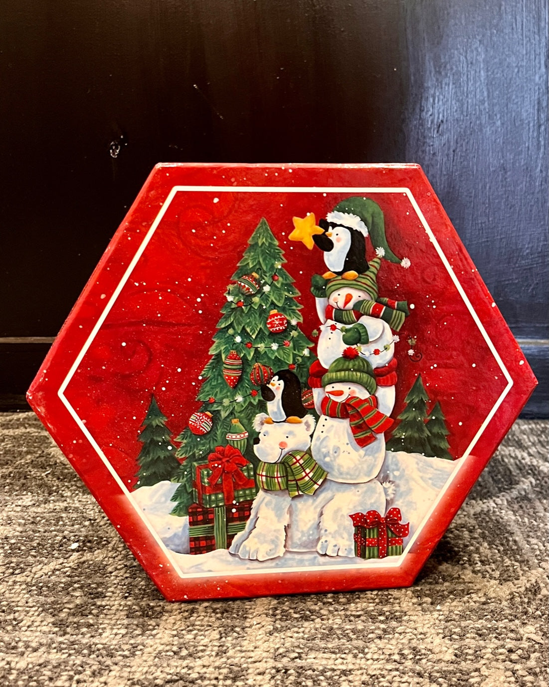 BOX OF 14 SNOWMAN BAUBLES 4286428