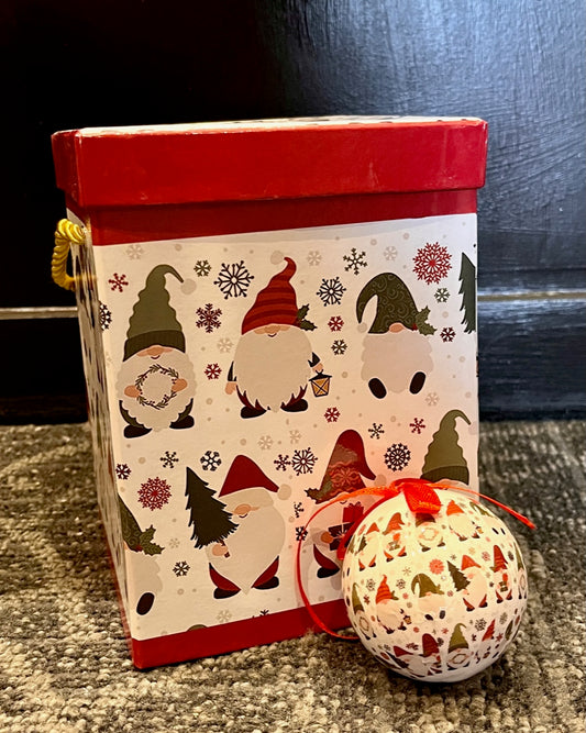 GNOME MUSIC BOX WITH 8 BAUBLES 4296455