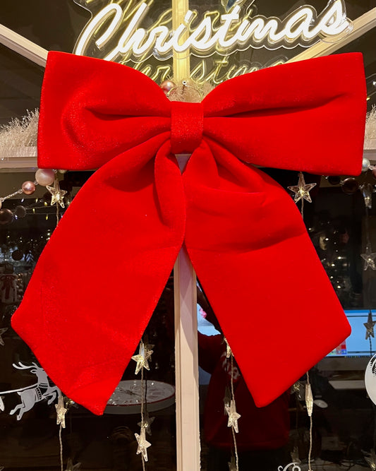 Bow Hanger Red Velvet 60cm 429280460