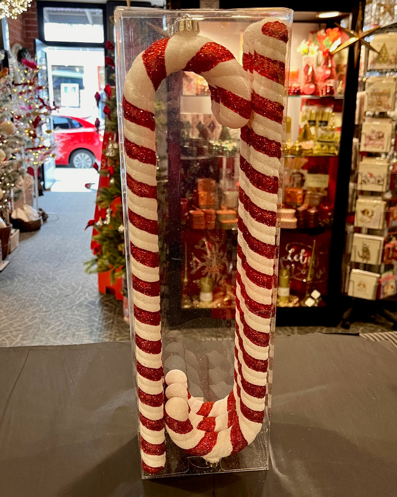 6 PACK 45CM SHATTERPROOF CANDYCANE ORNAMENTS 4295302