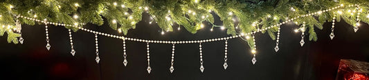 Pearl And Rhinestone Drop Garland SBC018