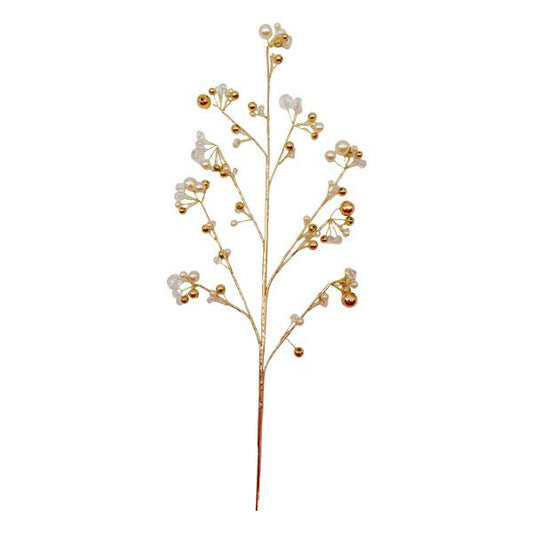 Pearl And Gold Leaf Spray SBC030