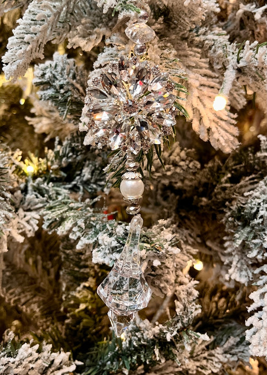 Acrylic Crystal Drop Ornament SBC031