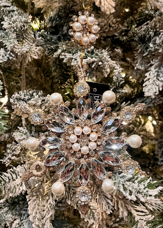 26.6cm Beaded Acrylic Starburst SBC034