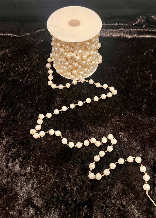 9M Pearl Ball String Garland SBC039