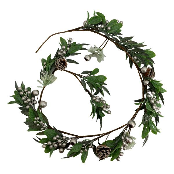 180cm Silver Berry Garland SLL514