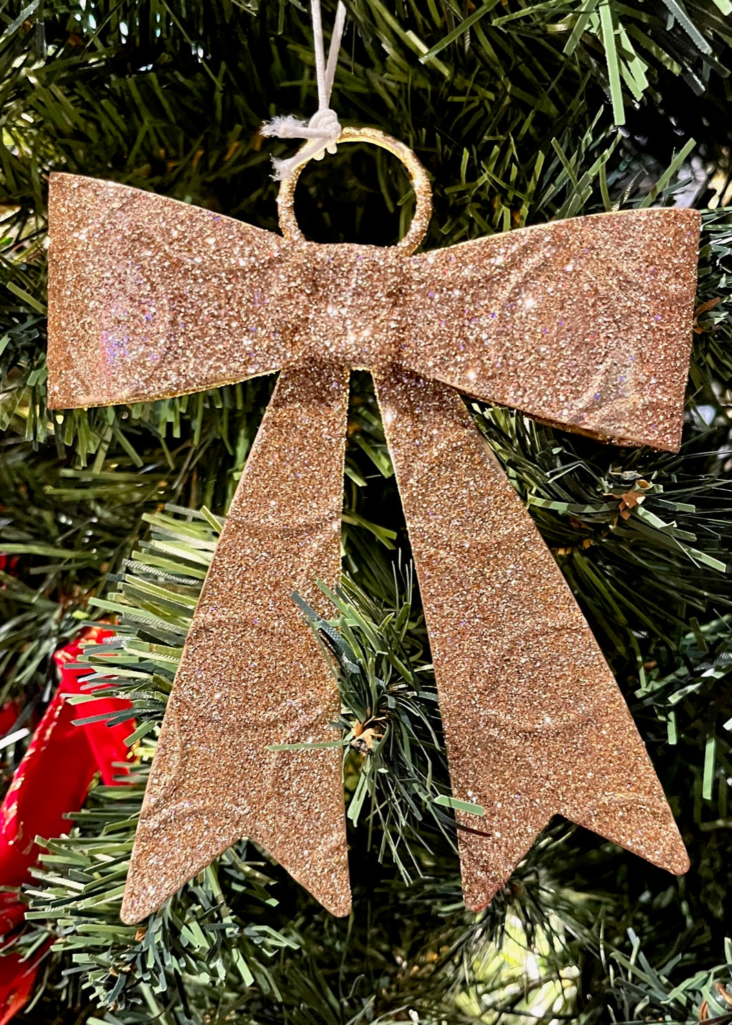 Iron Champagne Bow SRX044