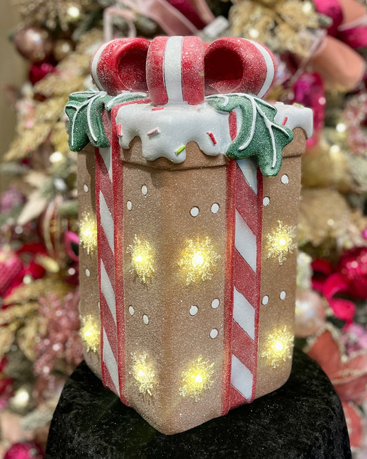 41cm LED Gift Gingerbread SWL435