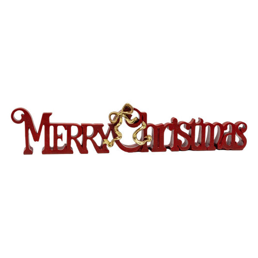 40cm Merry Christmas Sign SXA919