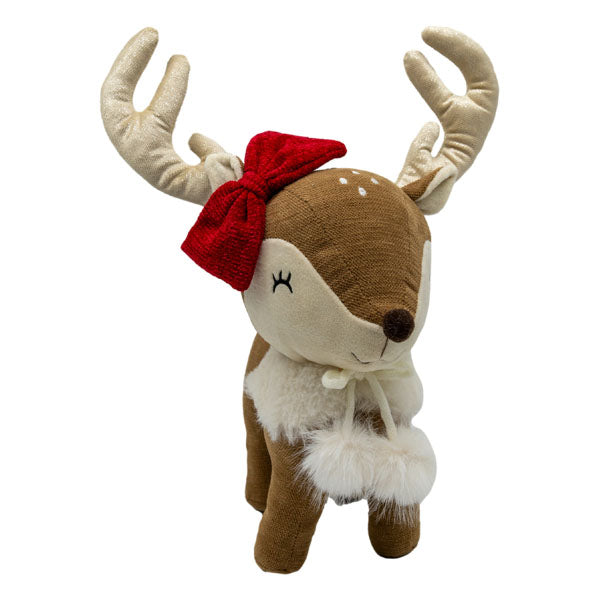 44CM CUPID THE CUTE PLUSH REINDEER STANDING SXH519