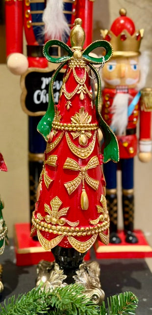 36cm Red Bell Tree C6JY116