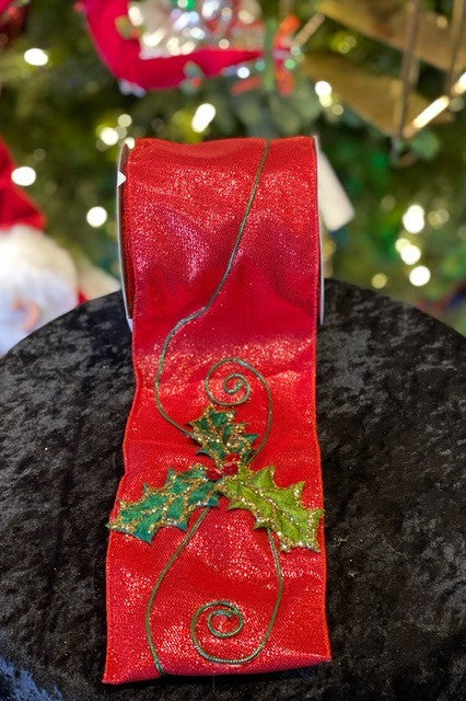 HOLLY BERRY RED RIBBON FSR166