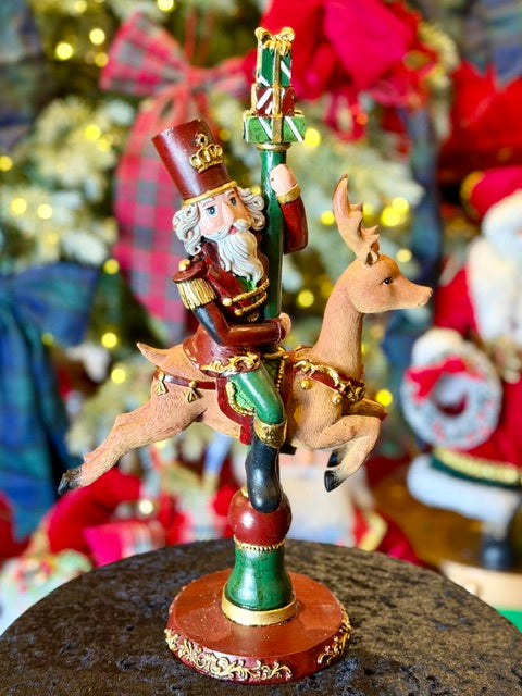 Nutcracker Deer Carousel C6JY138