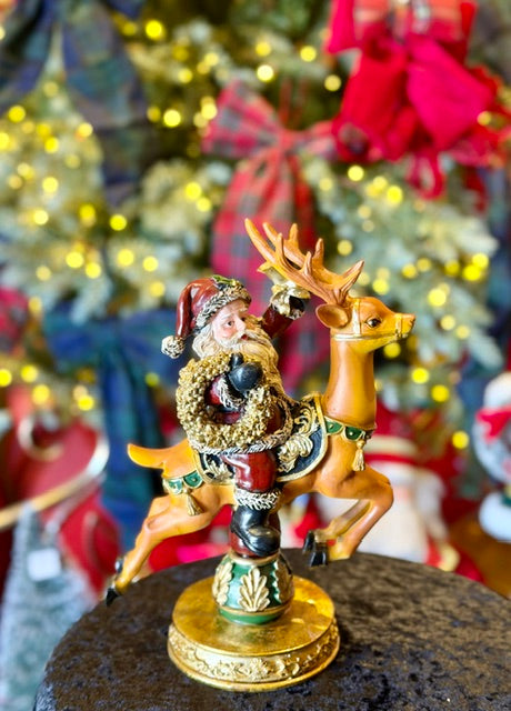 Santa Deer Carousel C6JY139