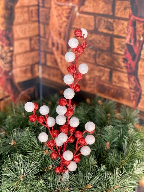 RED WHITE BALL SPRAY GGF304