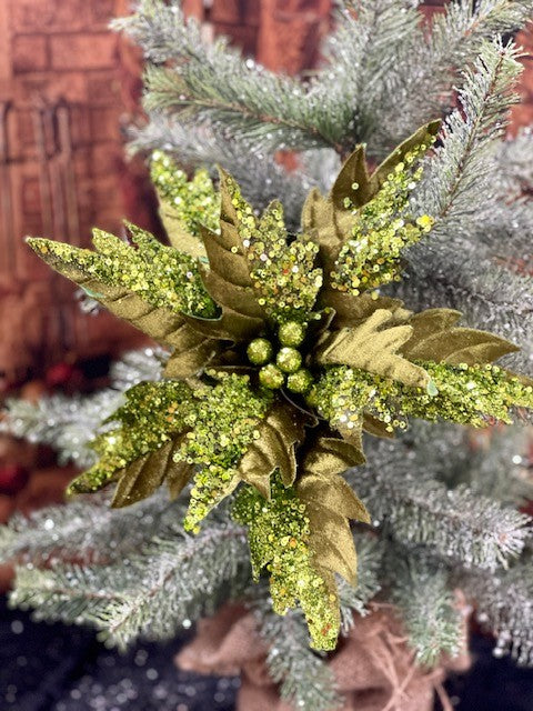 OLIVEGLITTER FLOWER GGF370