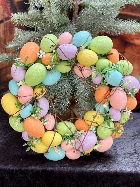 EASTER EGG WREATH 50CM HJA049