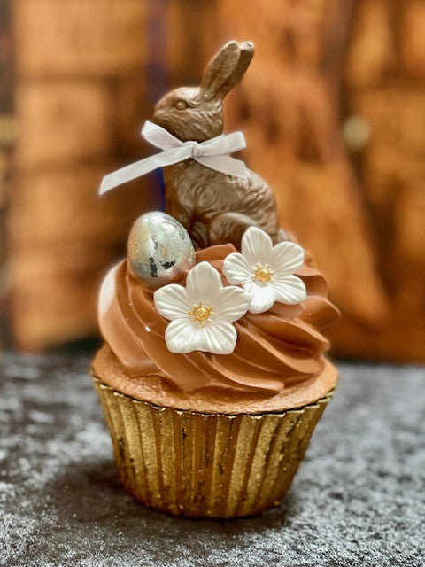 CHOCOLATE BUNNY IN CUPCAKE HTEM025