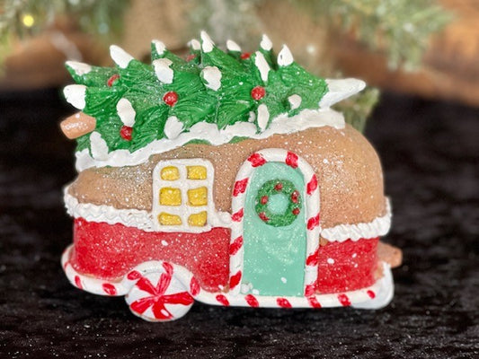 GINGERBREAD CARAVAN JAR026