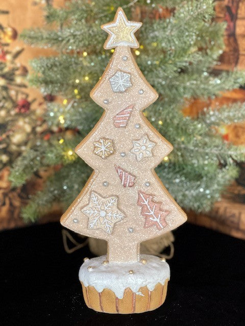 SMALL TREE PINK GINGERBREAD - JHH020