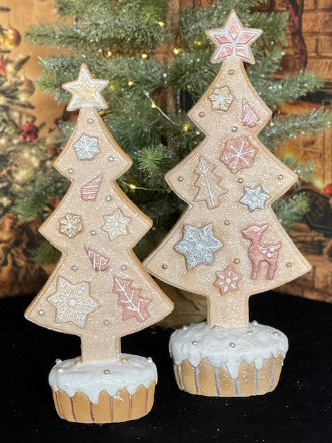 SMALL TREE PINK GINGERBREAD - JHH020