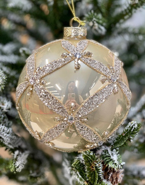 CHAMP HARLEQUIN ROUND ORNAMENT - JQAM288