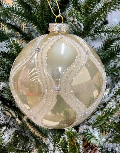 CHAMP HARLEQUIN ROUND HANGING ORNAMENT JQAM360