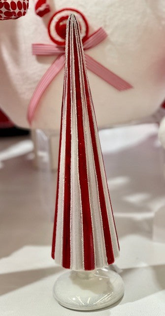 LARGE RED WHITE TABLE TOPPER JQAM758