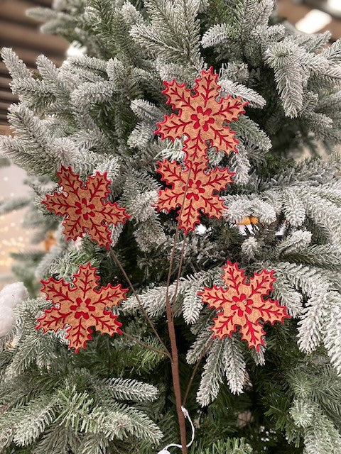 GINGER SNOWFLAKE SPRAY JXG179