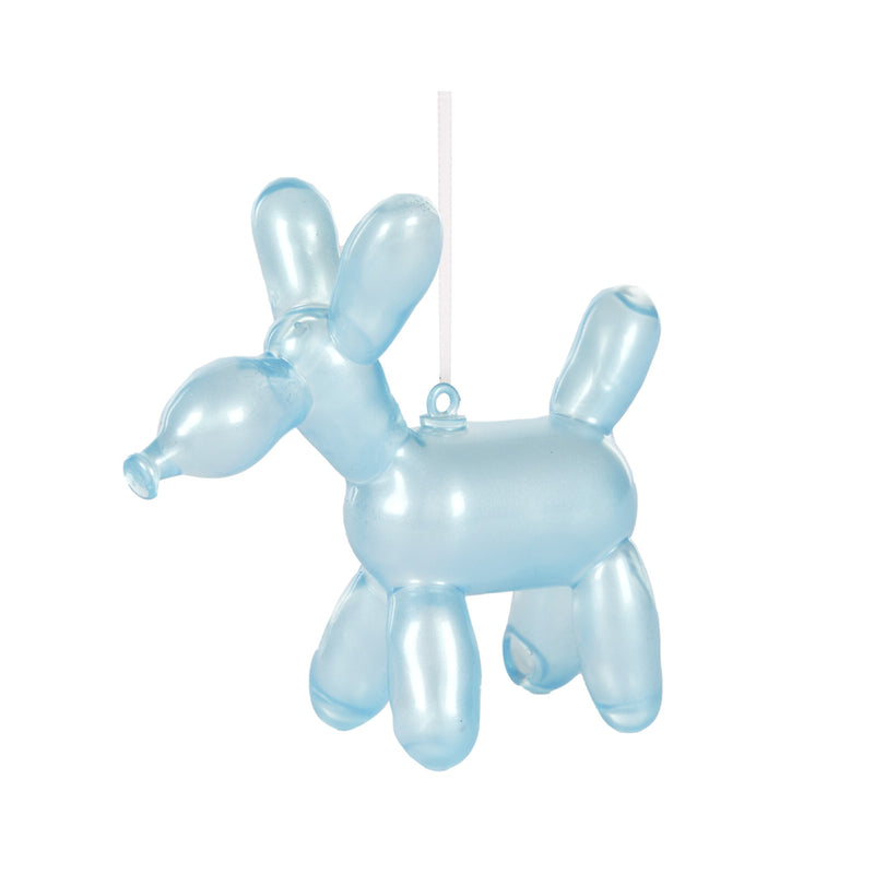 BLUE DOG BALLOON ANIMAL HANGING ORNAMENT BXW004