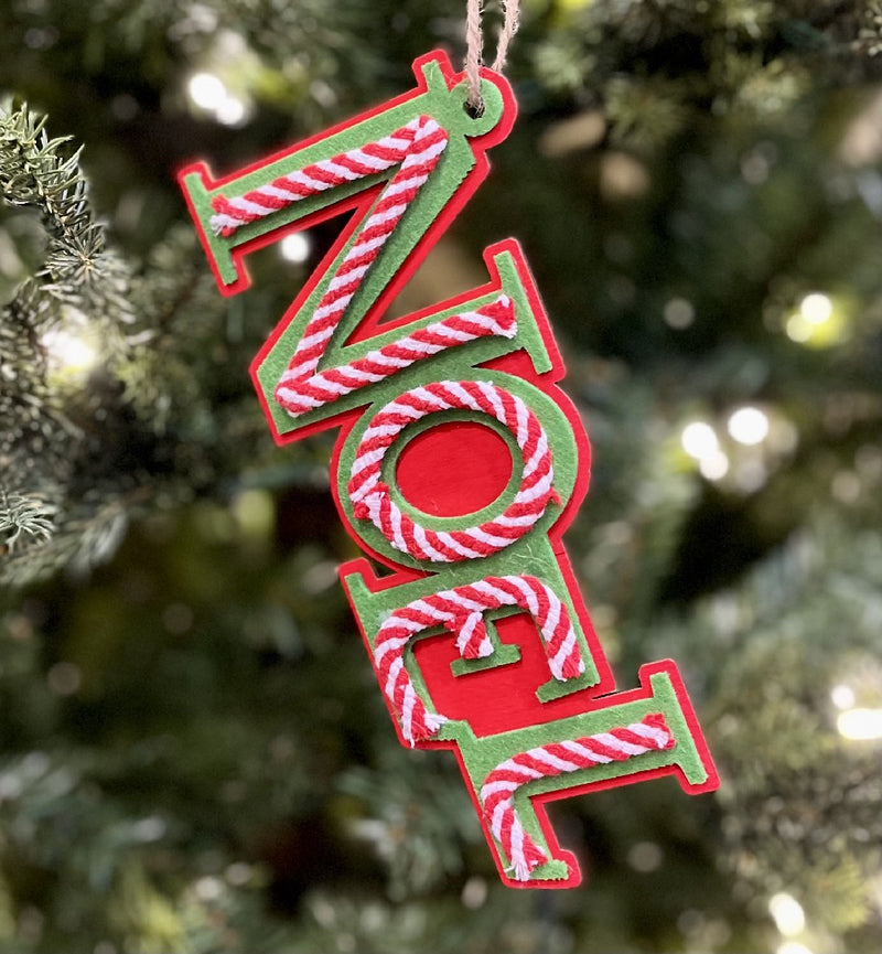 RED GREEN NOEL HANGING SIGN MG032