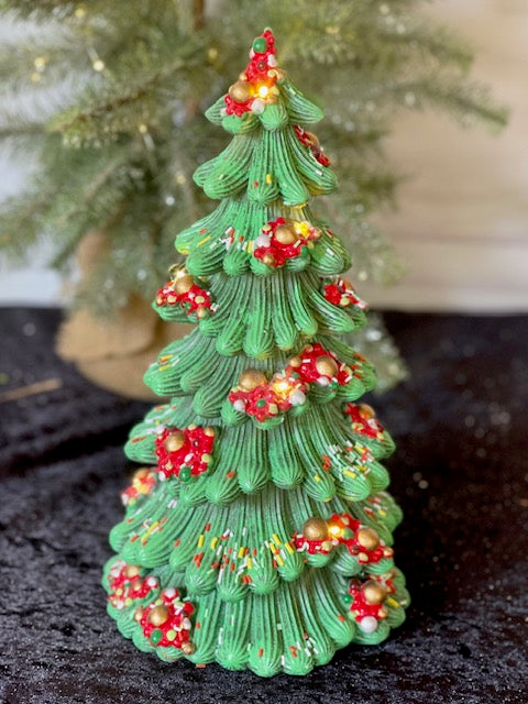 SPRINKLES GREEN LED TREE MT016