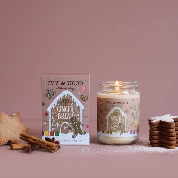 IVY & WOOD - GINGERBREAD CANDLE