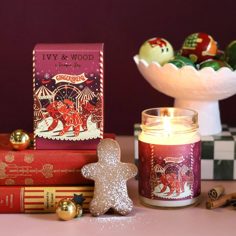 IVY & WOOD GINGERBREAD CHRISTMAS CANDLE 