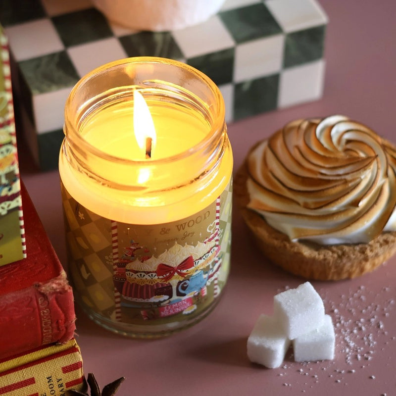 IVY & WOOD LEMON MERINGUE CHRISTMAS CANDLE 