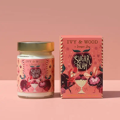 IVY & WOOD SUGAR PLUM CHRISTMAS CANDLE 