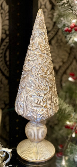 39 CM GOLD LACE TREE CXD010