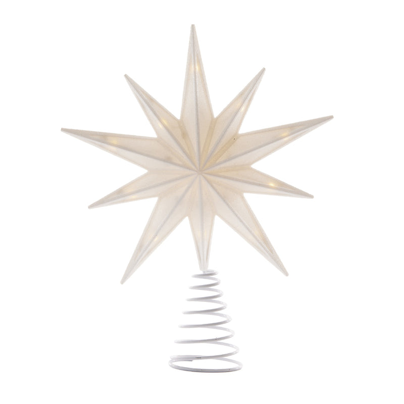 9 POINT LED WHITE TREE TOPPER CXM077