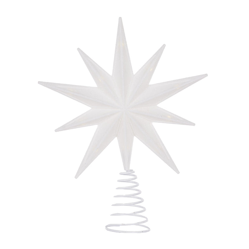 9 POINT LED WHITE TREE TOPPER CXM077