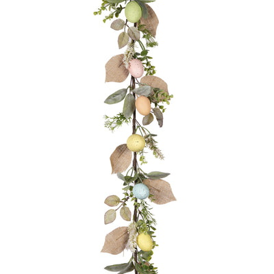 183 CM LUXE PASTEL EGG GARLAND DEJ002