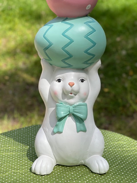 90CM RABBIT BALANCING EGG STACK DEV014