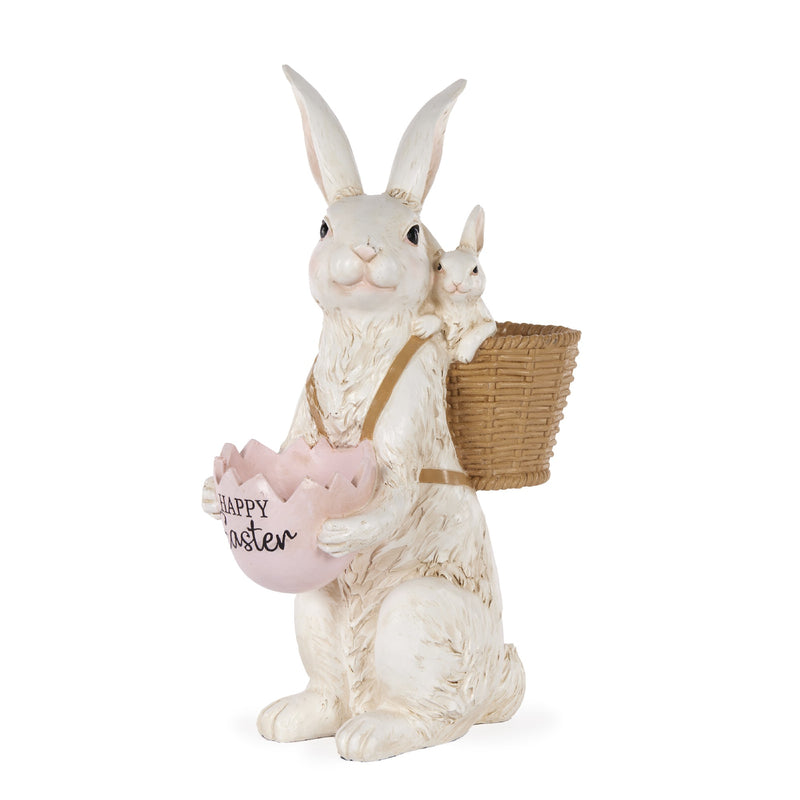 HOPPY BUNNY WITH EGG BOWL DEE004