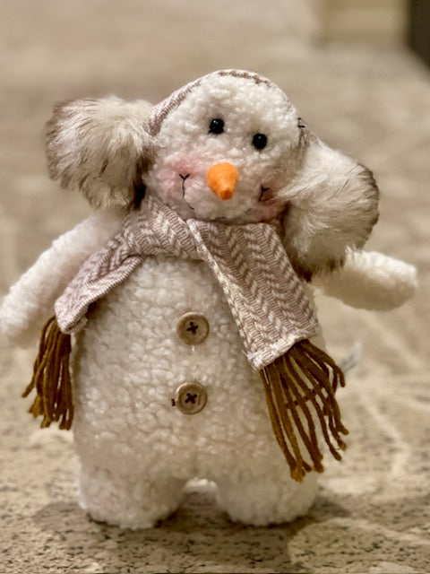 SAMMY SNOWMAN WITH EAR MUFFS DXA009